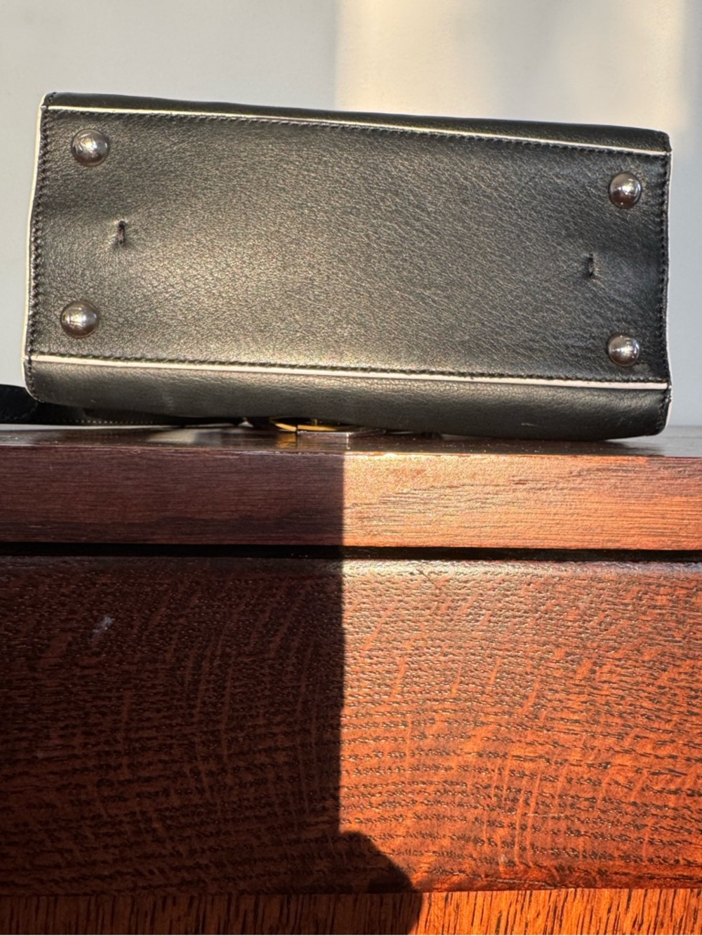Fendi Mini 3Jours Tote/Crossbody Black Leather with Dust Bag and COA - Picture 15 of 16